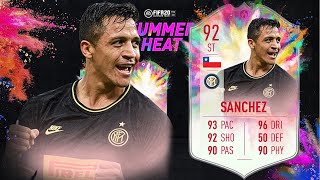 FIFA 20: ALEXIS SANCHEZ 92 SUMMER HEAT PLAYER REVIEW I FIFA 20 ULTIMATE TEAM