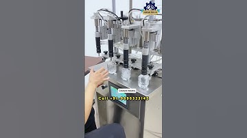Perfume Bottles Filling Machine | Liquid Filling Machine Multi Size Bottle #perfume #filling #liquid