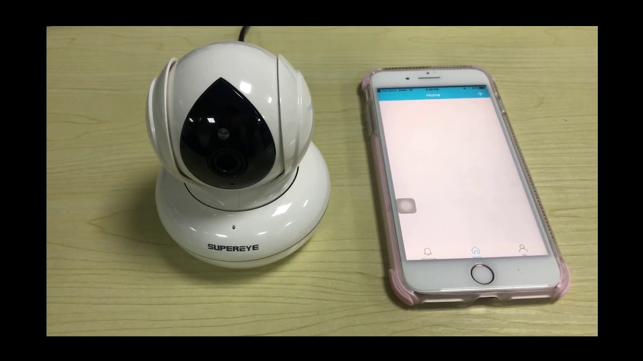 SUPEREYE IP CAM D1Network setting 