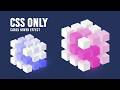 CSS Only Cubes Hover Effects