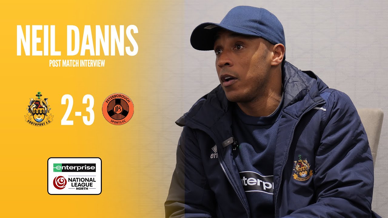 Neil Danns Post Match Interview | 3-2 Defeat against Peterborough Sports