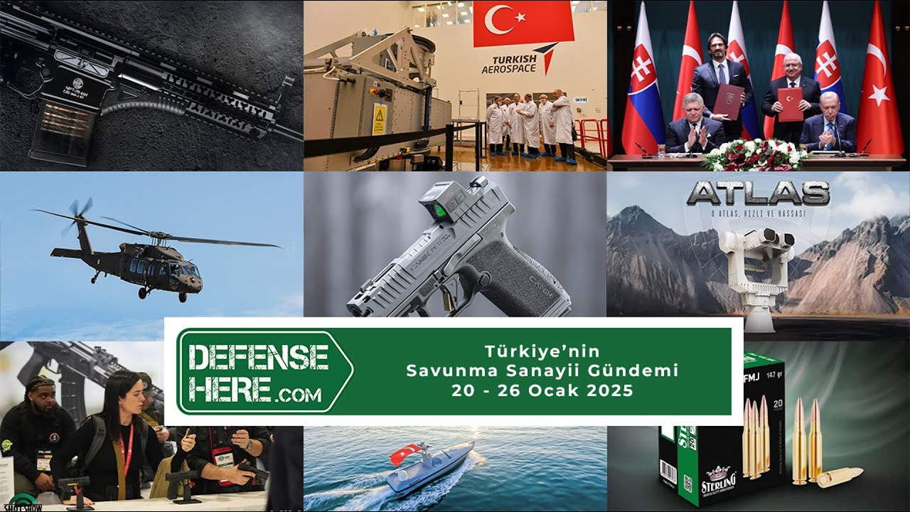 Türkiye’nin savunma sanayii gündemi 20 – 26 Ocak 2025 - YouTube