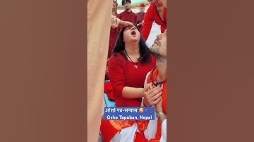 Spiritual Energy, Touching Third Eye. Osho Tapoban Nepal, Bodhisattva Swami Anand Arun’s Sanyas.