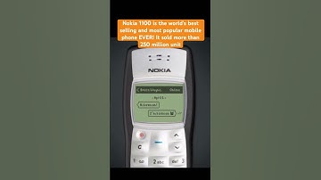 Nokia 1100 is the world
