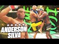 Prime Anderson Silva Muay Thai Elbow Finishes in UFC 4