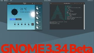 Gnome 3.34 beta in Arch Linux