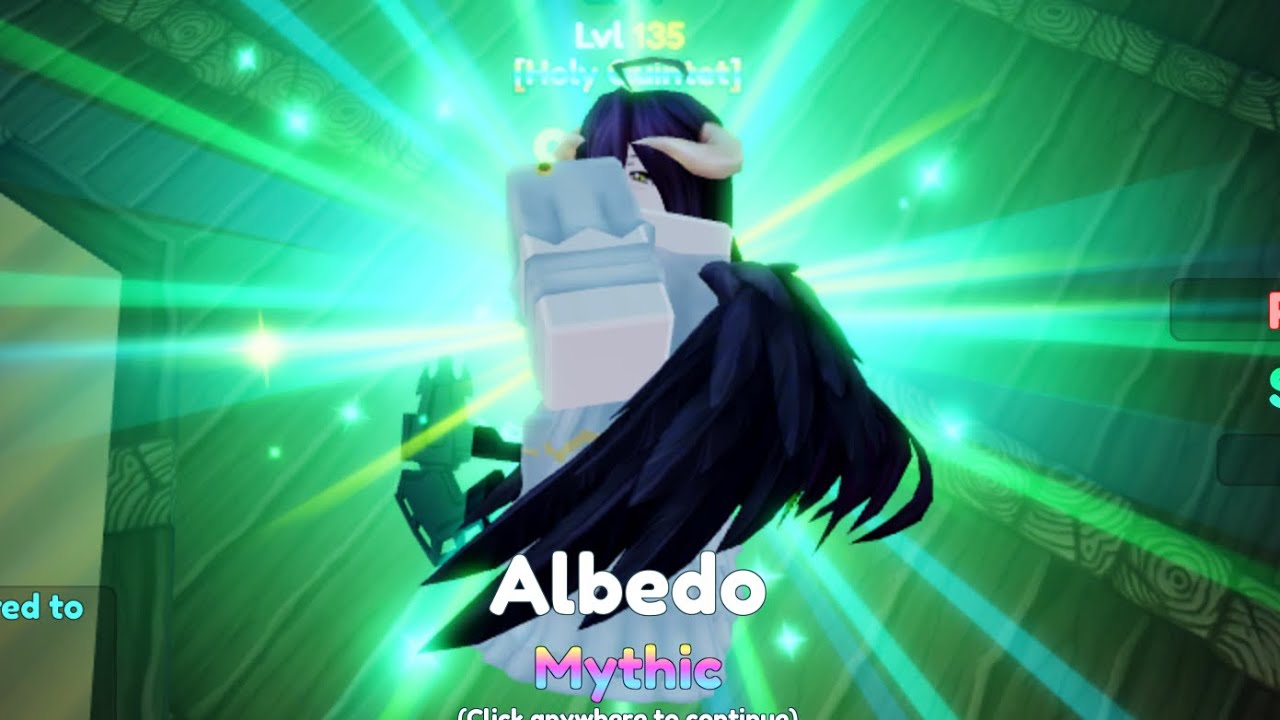 SHOWCASE ON ALBEDO LVL 88 RANGE 3! (Anime adventures)