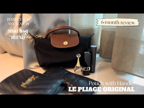 Mini Review of Longchamp Le Pliage Original - Pouch with Handle