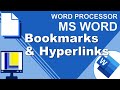 MS Word Bookmarks & Hyperlinks Guide π