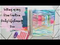 Setting up my new Erin Condren Daily Lifeplanner Duo