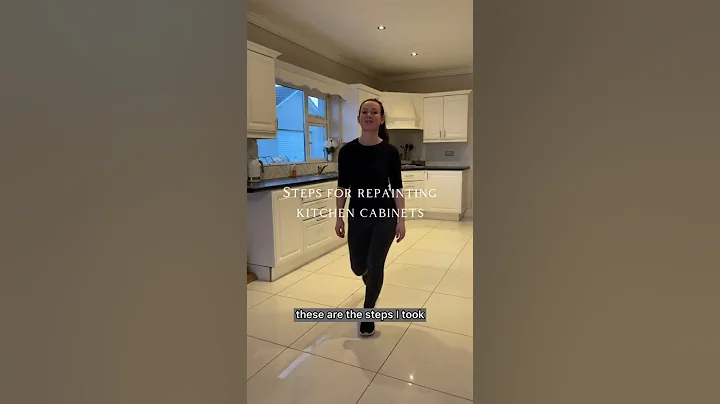 How to Paint Kitchen Cabinets|Budget Kitchen Makeover|Two Tone Kitchen| DIY Tutorial