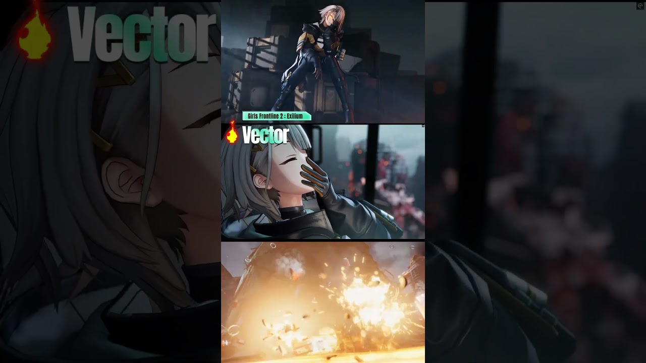 GFL2 - Vector H.I.D.E.  404 Team B Leader - Girls Frontline 2 Exilium