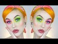 GRWM FESTIVAL MAKEUP & OUTFIT | LIME GREEN & HOT PINK