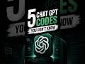 5 Secret ChatGPT H@CKS To Make It 10x Smarter! 🤯 #shorts#ai#gaming