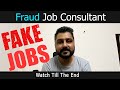 Fraud job consultant  awareness  rohit r gaba