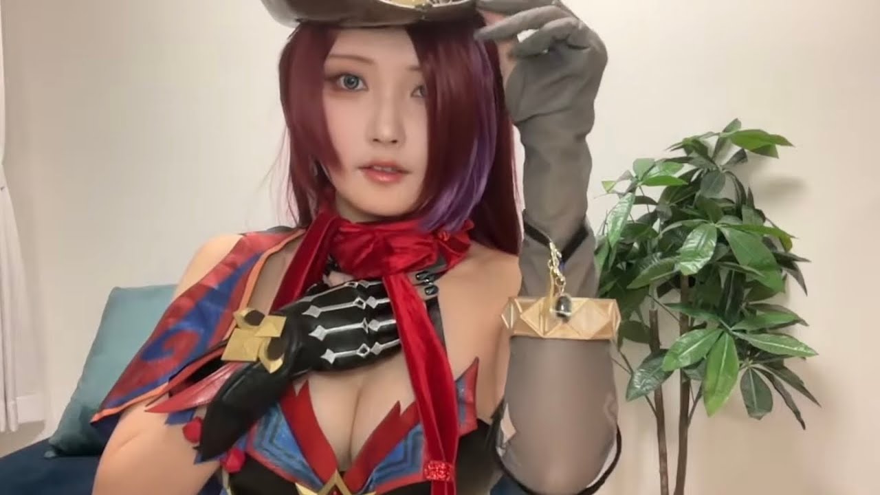 週末だしひっそり例のナタキャラコスプレしますか。【原神】#原神