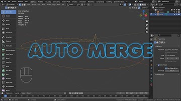 Blender Tutorial - Auto merge