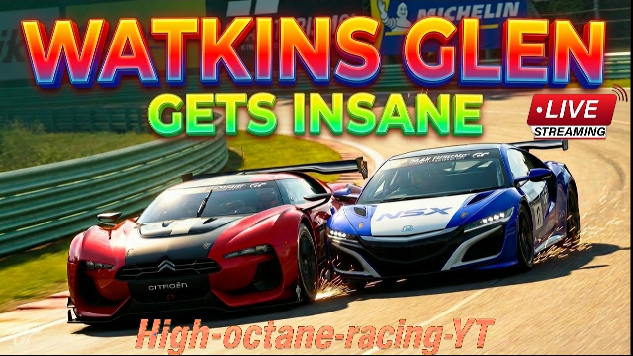 Gran Turismo 7:LIVE Watkins Glen Gets INSANE! 