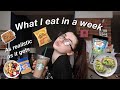 REALISTIC WHAT I EAT IN A WEEK as a teenager