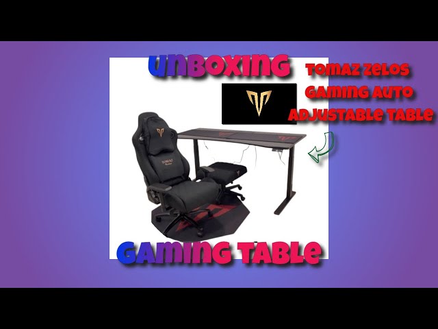 UNBOXING DAN PASANG TOMAZ ARMOR GAMING TABLE 