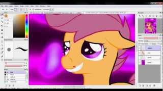 Speedpaint-  Scootaloo