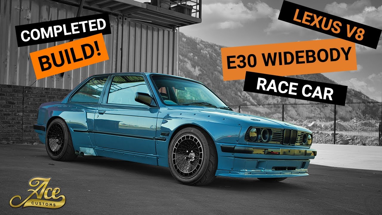 BMW 3 Series E30 With Supercharged Toyota V8 Is One Rad Build