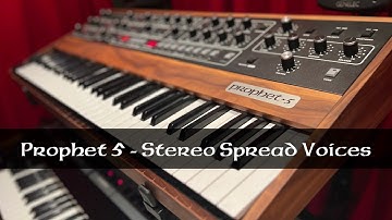 Prophet 5  - Stereo Spread Voices (works with any synth with mono output)