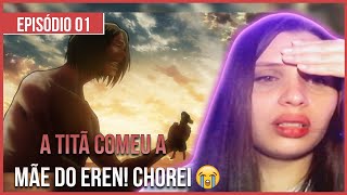 Assistindo Attack On Titan Pela Primeira Vez | Episódio 01