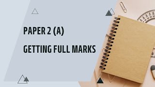 IGCSE Business Studies: Paper 2 Part A. Get full marks