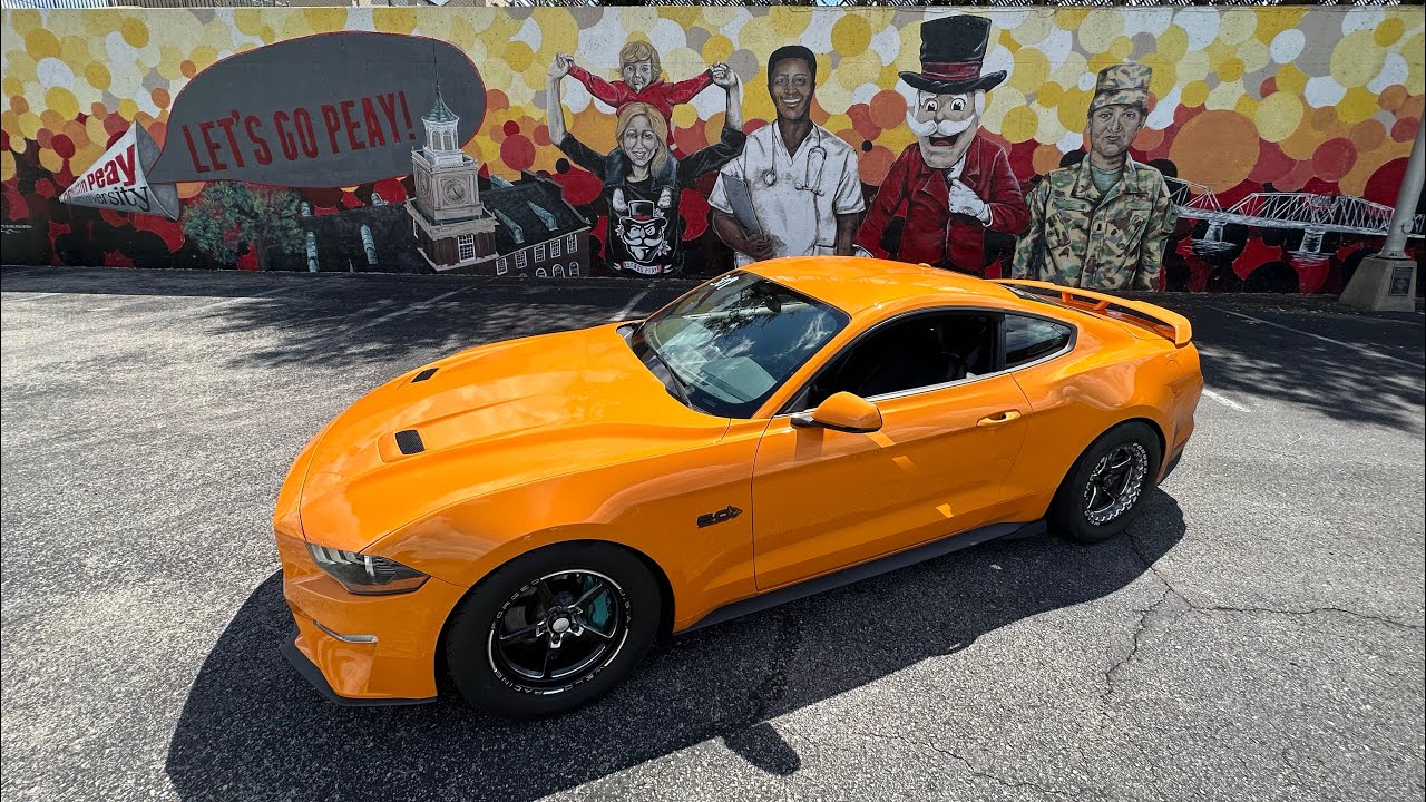 Twin turbo S550 Mustang dragy 60-130 100-150