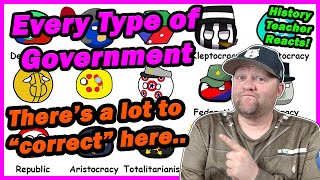 Every Type of Government Explained in 10 Minutes | History Teacher Reacts | The Paint Explainer