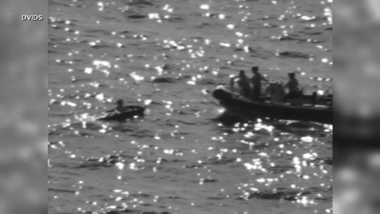 Caught on camera: US Coast Guard rescues boater missing for more than 1 ...