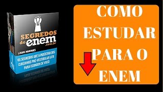 O que Estudar para o Enem | Curso Segredos do Enem 2017