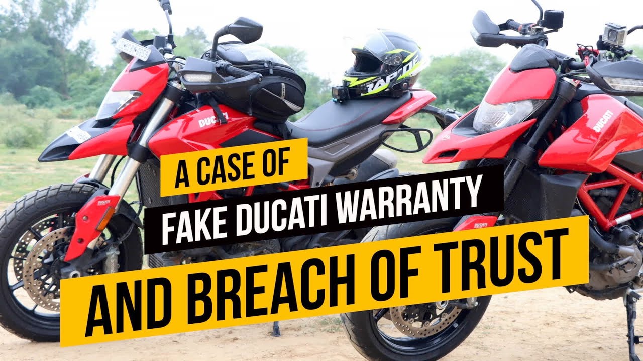 Fake Ducati Warranty and Breach of Trust, Hypermotard 939 Engine Starting Issues
