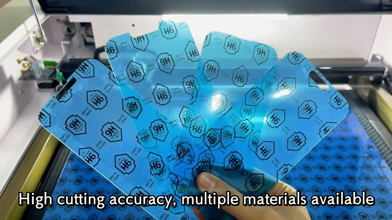 DAQIN Big Size Nano Tempered Glass Screen Protector Laser Cutting and Engraving Machines - 2