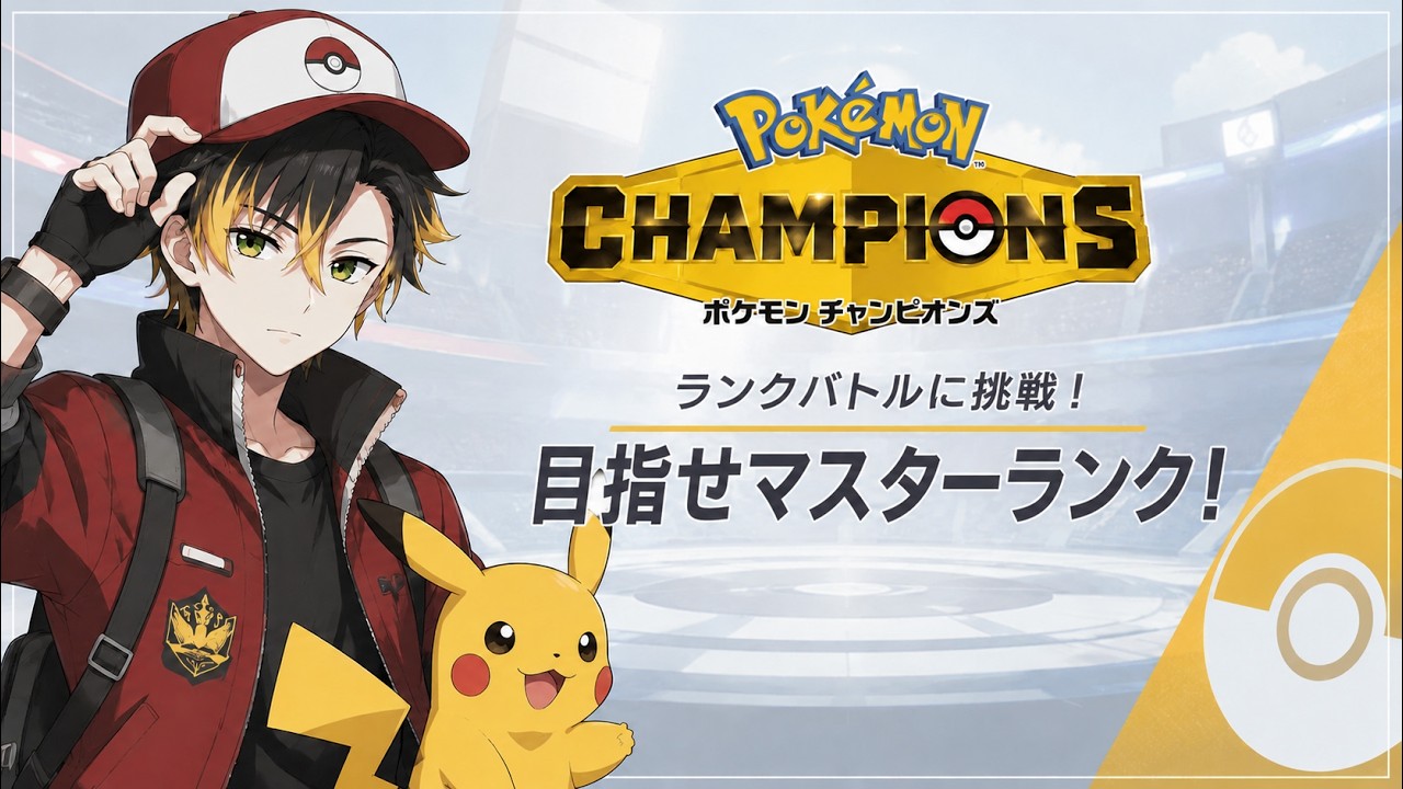 【Vtuber】シーズン開幕！【Pokémon Champions】