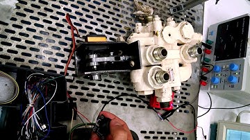 Hydraulic command driven using Arduino UNO