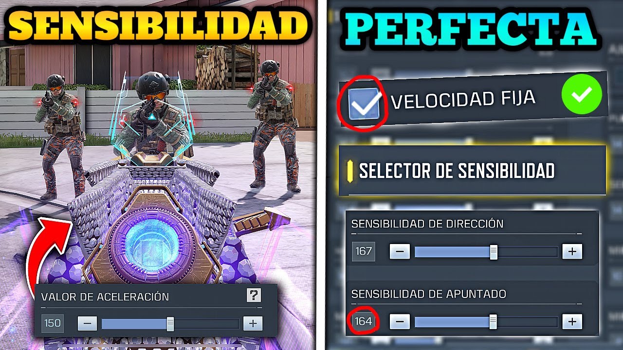 LA MEJOR SENSIBILIDAD PARA SER PRO EN COD MOBILE / LA MEJOR CONFIGURACION / GUÍA COMPLETA COD MOBILE