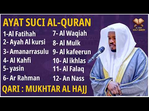 Alquran Dengan Suara Yang Sangat Indah | Alfatiha, Alkahfi,Yasin,Alwaqia, Arrahman,Almulk Almoeathat