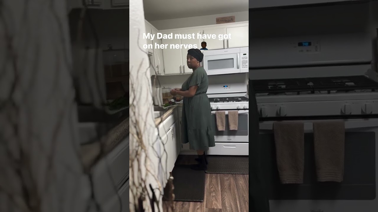 My dad must have got on her nerves #lol #trending #funnyvideo #viral