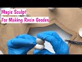 How I Use Magic Sculpt To Create Borders &amp; Embed Crystals In My Geodes!