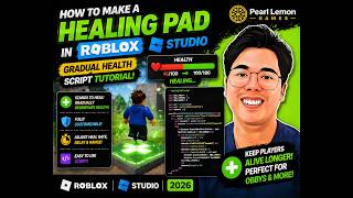 How to Make a Healing Pad in Roblox Studio | Gradual Health Script Tutorial
