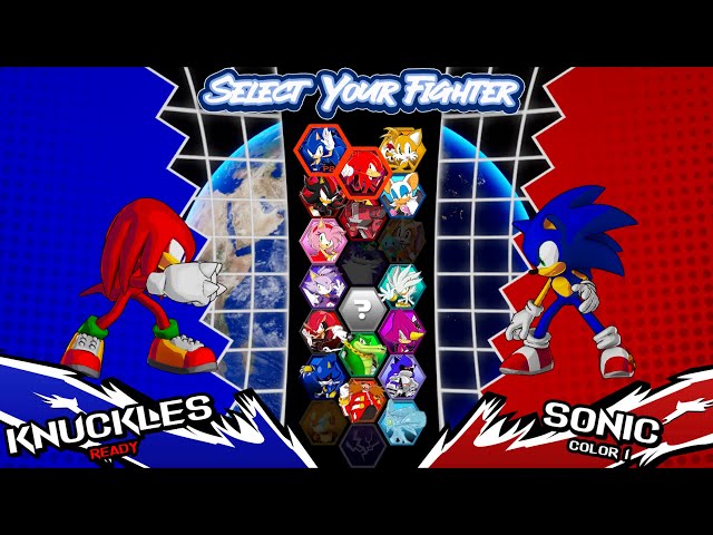 Sonic the Fighters - Game Overview