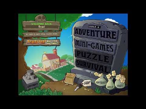 Crazy Dave Main Theme HQ FULL Plants Vs Zombies OST Remake 