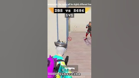 DBS vs S686🔥 Shotgun vs Shotgun 😈 1v1 #bgmi #pubgmobile #bgmishorts #bgmihighlights #bgmiindia