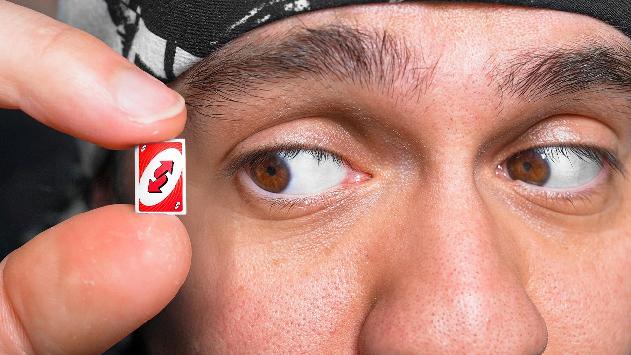 The Boys Play The Worlds Smallest UNO
