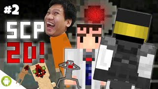TRYING TO BE A RESEARCHER AND GUARD!!! SCP Breach 2D Part 2 [INDO SUB] ~The Rotten Opening lol!