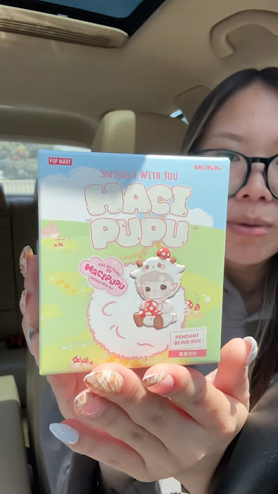 Haci Pupu keychain unboxing (so cute)