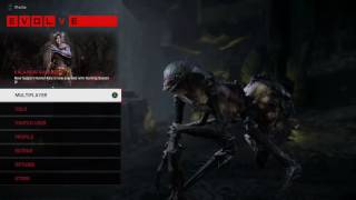 Evolve Gorgon Menu Animation