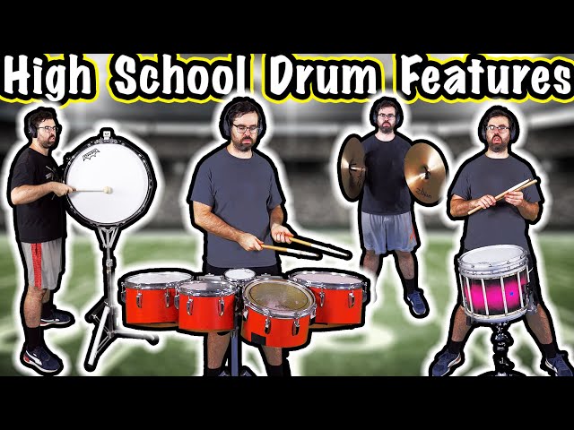 15 Kinds of Drum Features in HS Marching Band class=